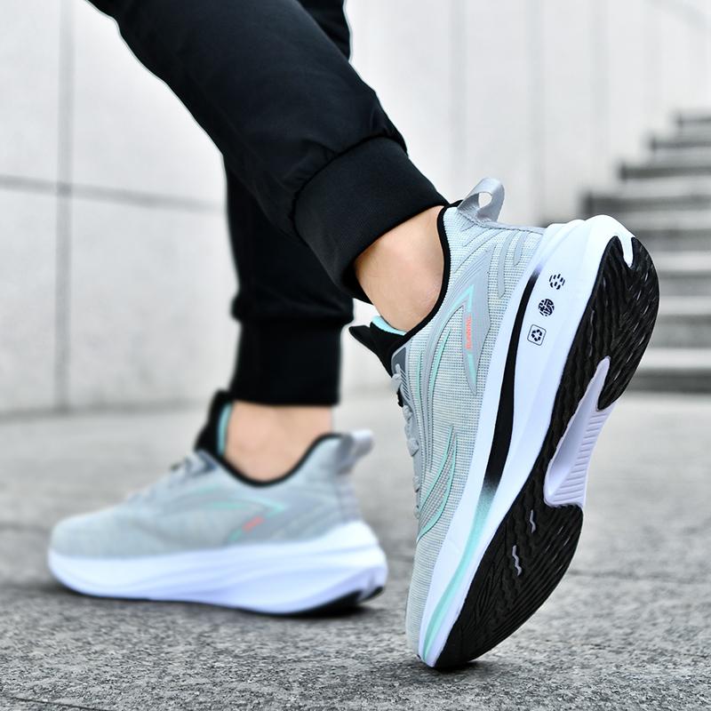 Men's Shoes 2025 Autumn Carbon Plate Lightweight Running Racing Running Shoes Shock Absorption Rebound Soft Sole Sports Shoes