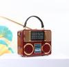 Super Products Fashion Acrylic Hard Box Girls Personality Ladies Handbag Classic Radio Square Shoulder Women Bag 20 Cm