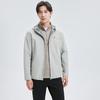 SEPTWOLVES Men's Hooded Windproof Fleece Jacket
