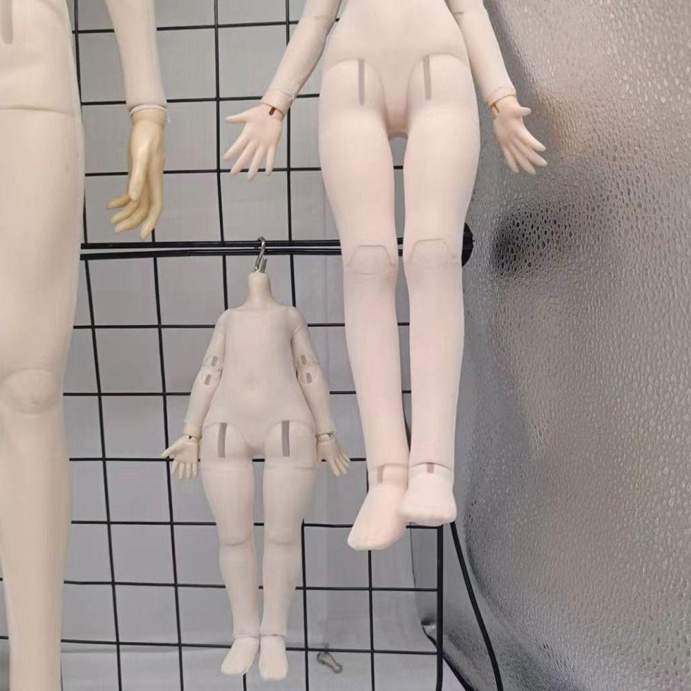 Weißer Puppen-Elastik-Jumpsuit Mode-Puppen-Schlafkleidung für 1/3 1/4 1/6 BJD 30/45/60cm Puppen