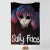 Game S-Sally Face-e Throw Thick Comfort Flannel Quilt, Multi-scene Use Indoor Outdoor Daily Nap