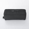 MUJI Gadget-Tasche aus Polyester, Schwarz, ca.. Breite 20 x Höhe 9 x Tiefe 6cm NDE16A1S