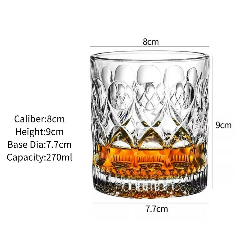 Ποτήρια Ουίσκι, Χαραγμένο Ποτήρι Ουίσκι, Ποτήρια Ουίσκι Old Fashioned, Κλασικά Ποτήρια Σκωτσέζικου Ουίσκι, Τέλειο Δώρο για τους Λάτρεις του Σκωτσέζικου Ουίσκι