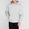 Slazenger Zip-Up Hoodie, Gray, Size XL