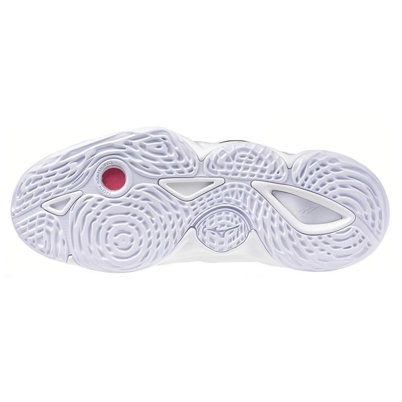 Mizuno Women's Wave Momentum 3 'White Gold' Sneakers V1GA231245