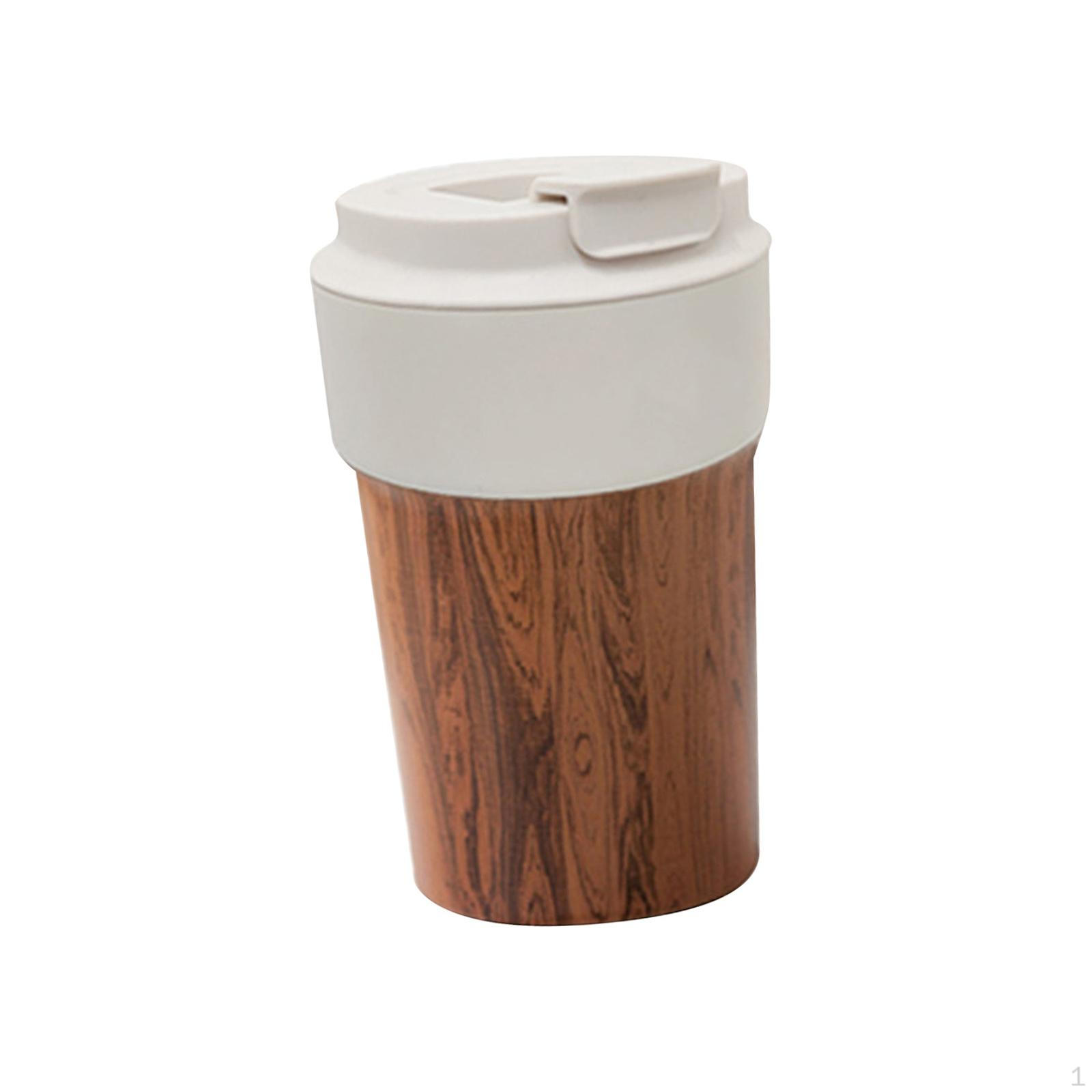 

350ml Coffee Mug Insulated Cup Portable Gifts Reusable Travel Multifunction for Office білий