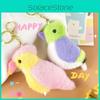Parrot Plush Toy Keyring With Short Plush Material For Children And Gift Use