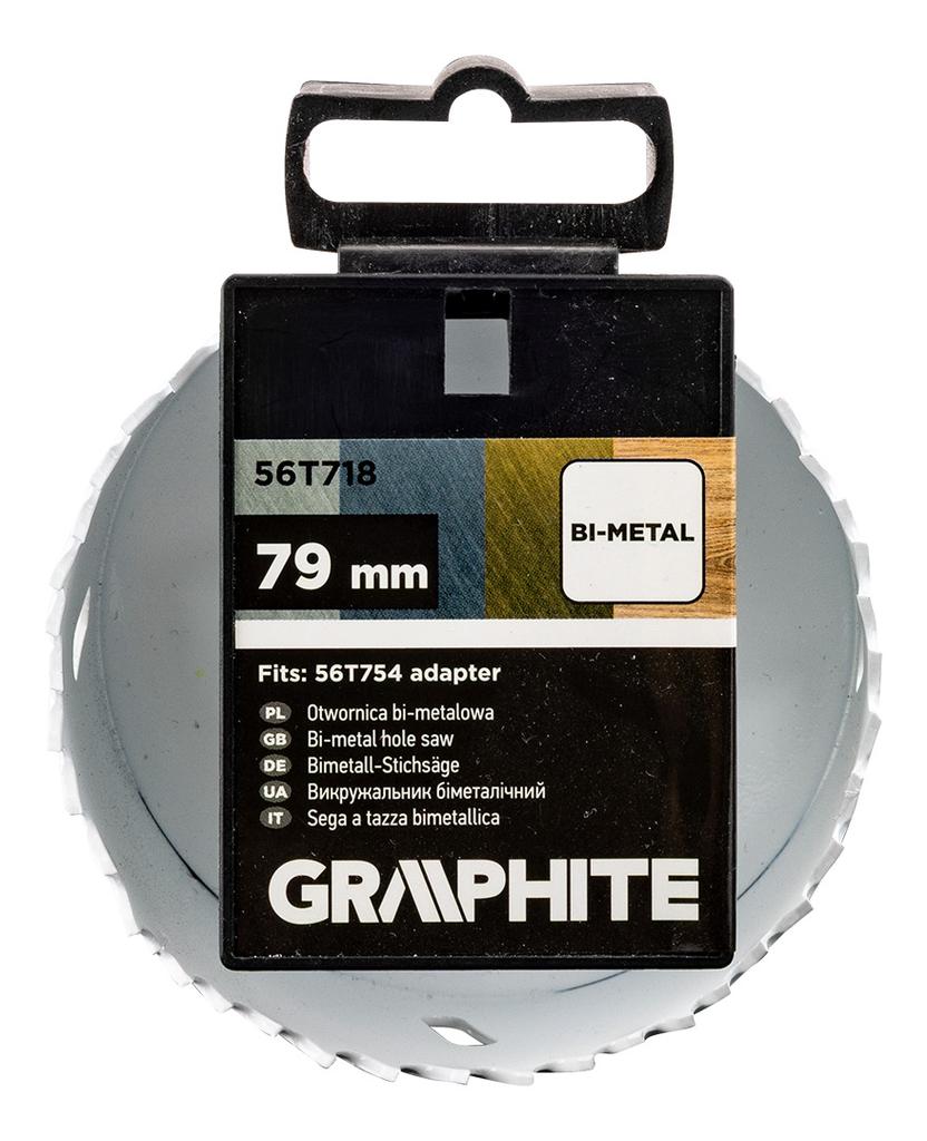 Otwornica bi-metalowa 79 mm