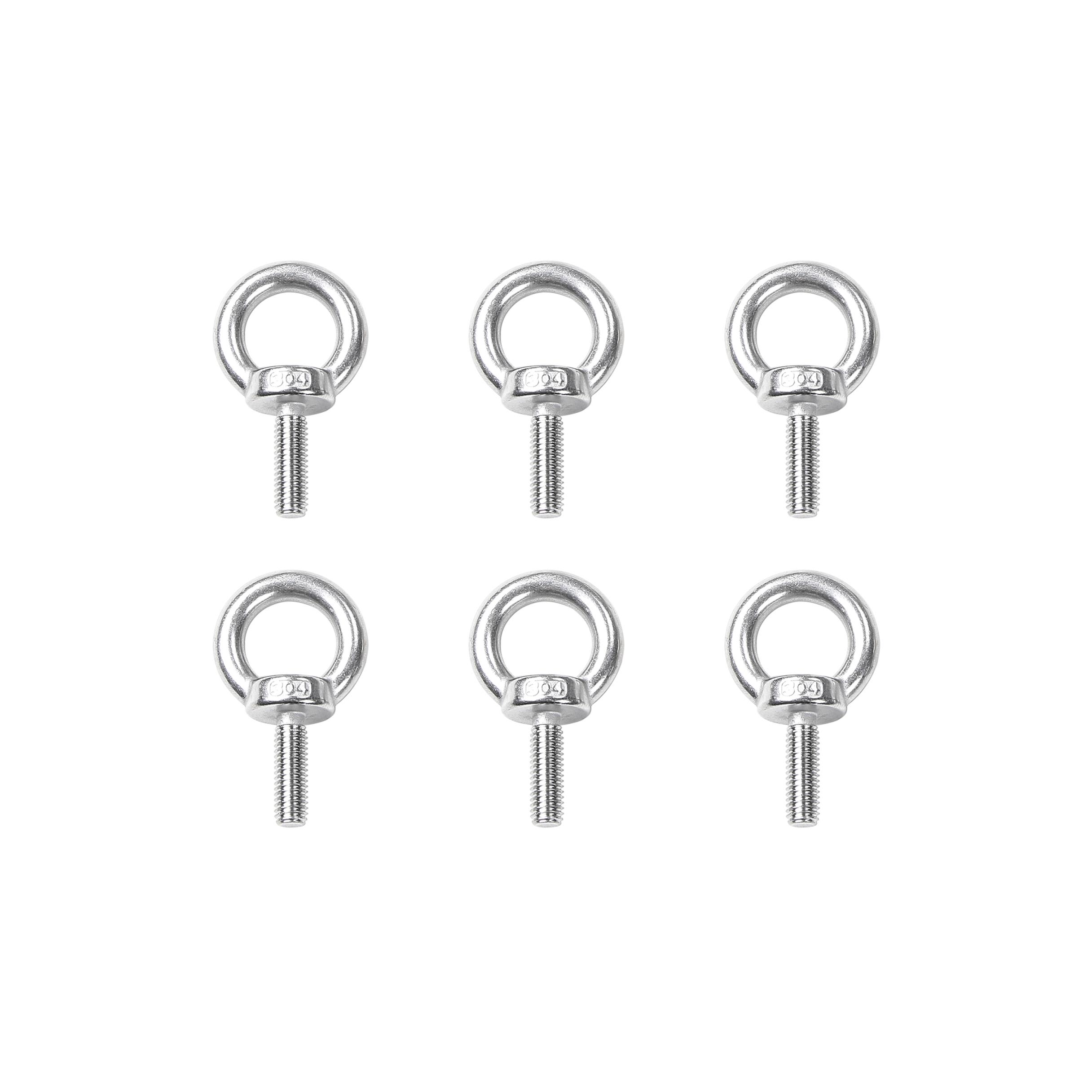 

Автомобильные анкерные кольца из нержавеющей стали, винты с круглыми отверстиями для Suzuki Jimny 2019+, аксессуары для интерьера 6 серебряный