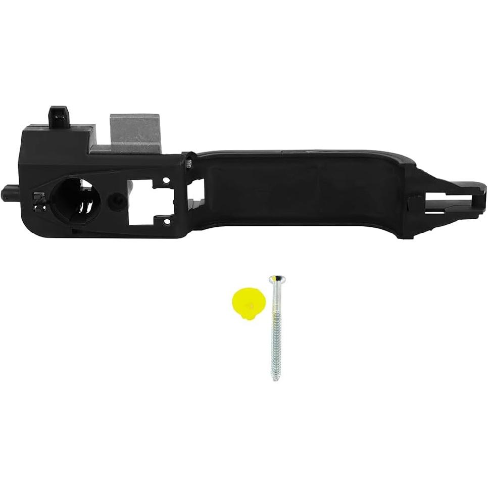 

OCPTY Door Handle Exterior Front Passenger Right Side Replacement fit 2002-2007 for Ford Focus Black Handle Replace OE 6S43-A224A36AC 6S4Z-5426684-E Medium