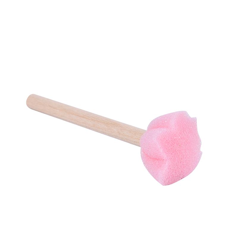 5Pcs Creative Sponge Brush Children Art Diy Painting Tools Mushroom Brush