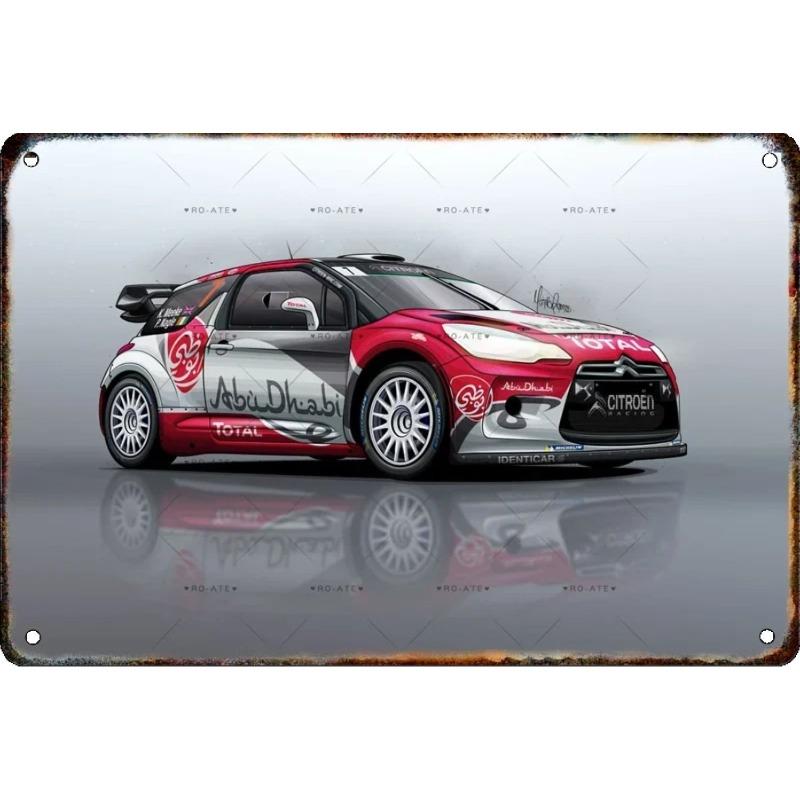 Kovová nástěnná cedule Bar v garáži, Dekorativní plaketa do interiéru auta 20x30cm