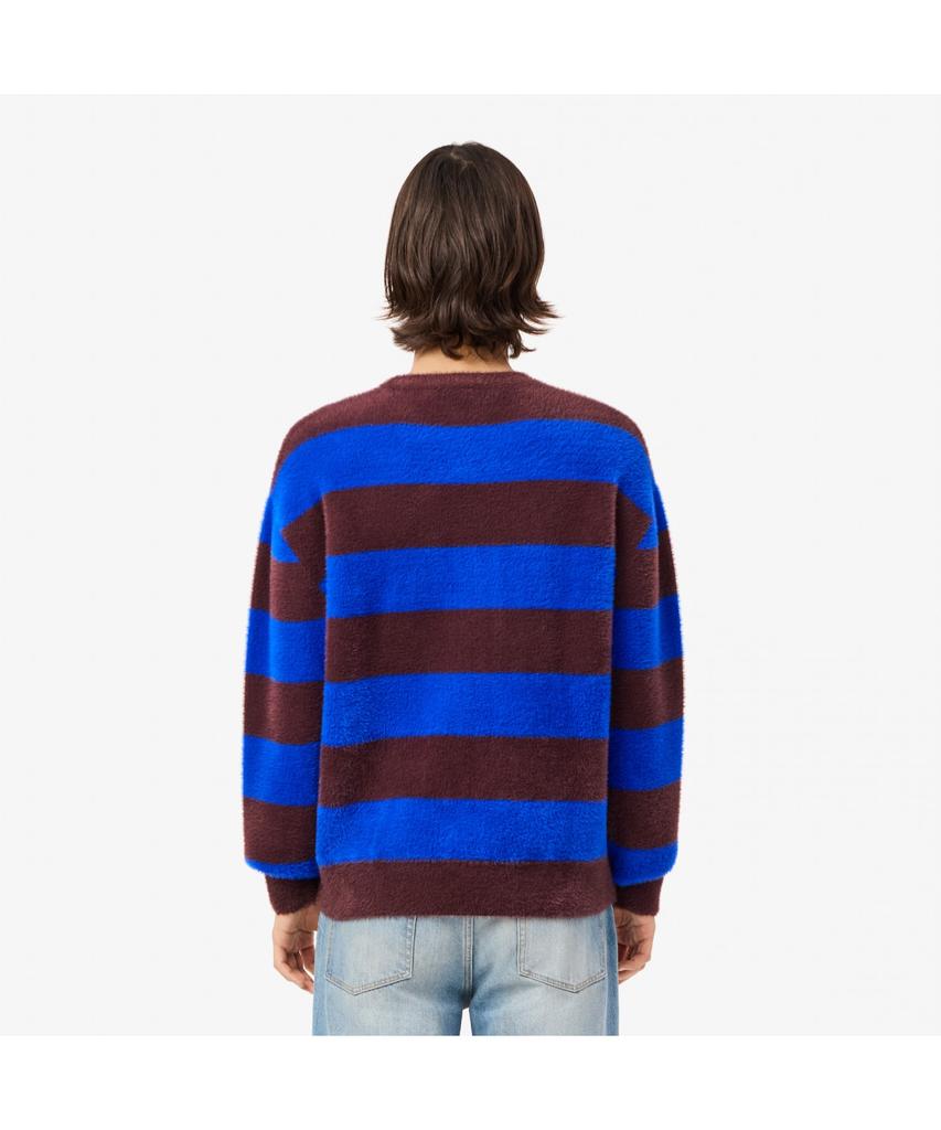 LACOSTE Men'S Double-Face Striped Pullover Ah2915-54N Ib7