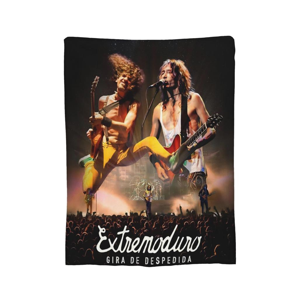 Extremoduro Rock Band Tour Blanket Cozy Soft Throw Blankets for Bed 50x60 Inch Multiple Sizes Quilt