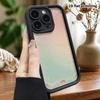 Phone case: 2D flat, suitable for iPhone 18 17 16 15 14 13 Pro protective case, gradient watercolor, perfect Christmas and Halloween holiday gift