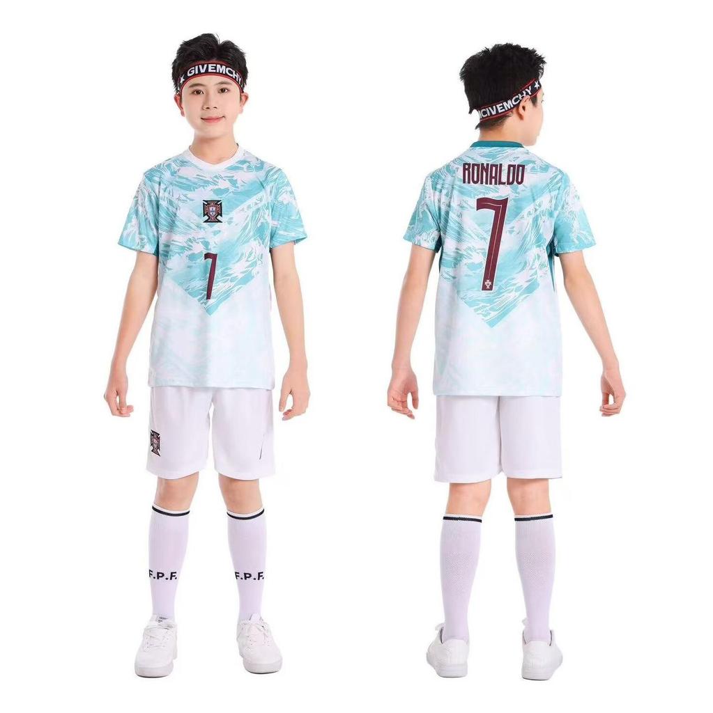 Grundschule Fußball-Uniform Set: CR7 & Neymar Trikot für Kinder