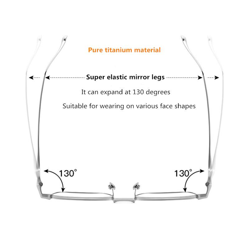 2025 New Optical Glasses Frame Men Women Korea Eyeglass Frames ABA Titanium Eyewear Retro Prescription Myopia Eyeglasses Reading