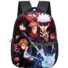 Anime J-Jujutsu Kaisen Backpack Children School Bags Manga Gojo Satoru Yuji Itadori Backpack Boys Girls Kindergarten Book Bag