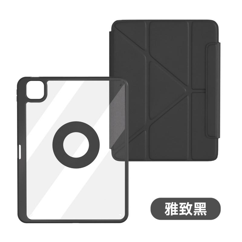 Slim Acrylic IPad Case With Stand Function Pro 11 Air 5 4 10.2 Inch Detachable Dual-Side Cover Magnetic Sleep Wake