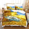 Poszewka na kołdrę Van Gogh Styl malarstwa olejnego Noc gwieździsta Pościel Zestaw poszewek na kołdrę z mikrofibry Prezenty Dla dziewcząt chłopców nastolatków Dekoracja