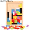 3 IN 1Children Wooden Block Puzzle Game Baby ThinkingLogic Early Education FunToy Brain Training Table Montessori Birthday Gift