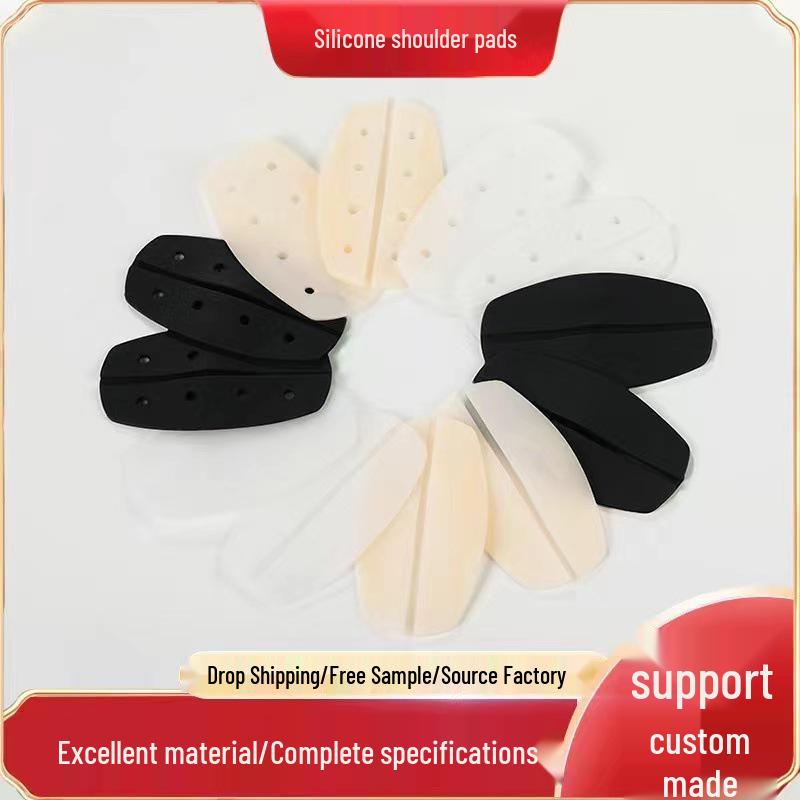 Invisible Silicone Shoulder Pad Bra: Seamless, Non-Slip Strap Fixer