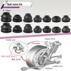 Tie Rod End Boots 14pcs Multipack Universal Car Suspension Steering Ball Joint Rubber Dust