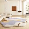Modern Minimalist Irregular Carpet Living Room Coffee Table Carpet Bedroom Dressing Room Circular Floor Mat