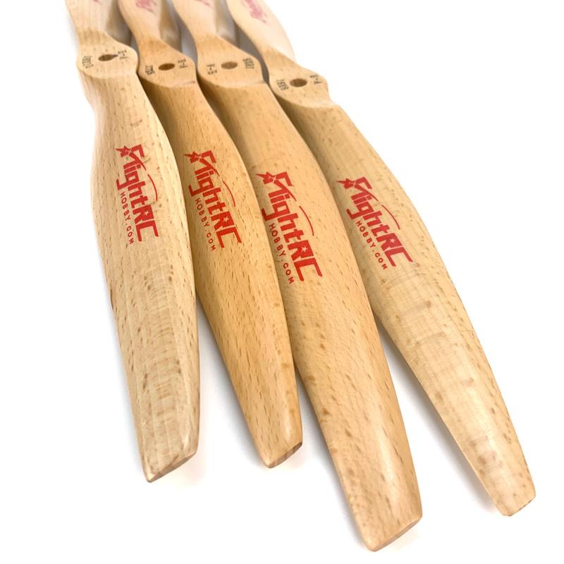 1Pcs 2-blade Electric RC Airplane Motor CW Beech Wood Wooden Prop Propeller 12x6/8 13x6/8 14x7 15x8 16x8 17x8 18x8/10 20x8" Inch