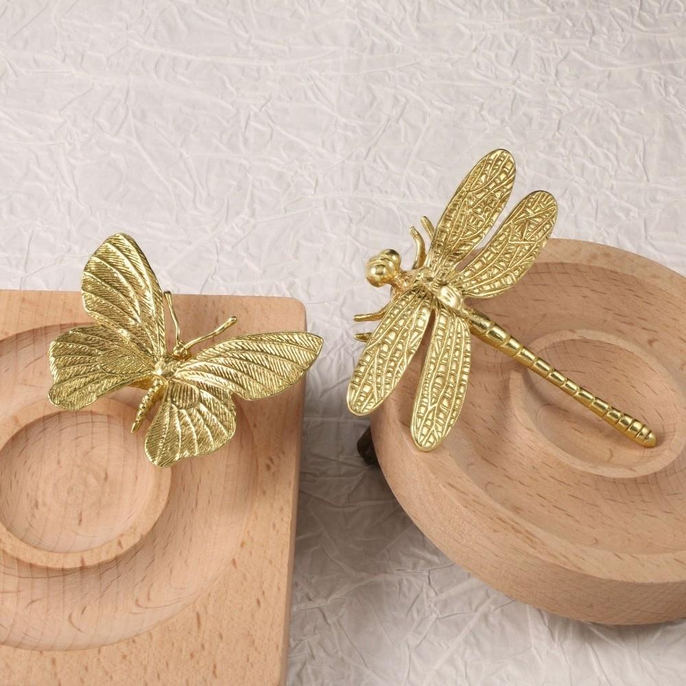 Furniture Hardware Butterfly/Dragonfly Brass Handle Home Decoration Furniture Handle Drawer