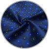 [S&W SHLAX&WING] Florales Dunkelblau Marine Herren Krawatte & Einstecktuch Set, Extralang 160cm