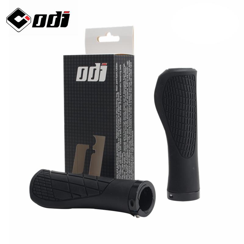 ODI Fietsgrips Zacht Silicagel Mountainbike Grips Ergonomie Mtb Manchetten Waterdicht Mtb Fiets Handvat Lock op Fiets Handvatten