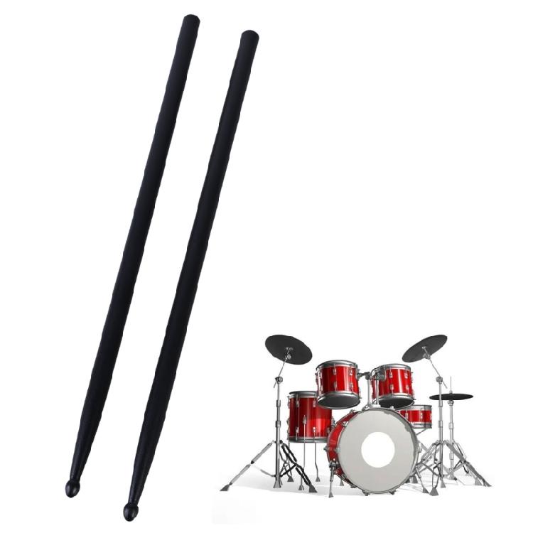 1 Pair 5A Drum Sticks Durable Drumstick Nonslip Lightweight Drumsticks