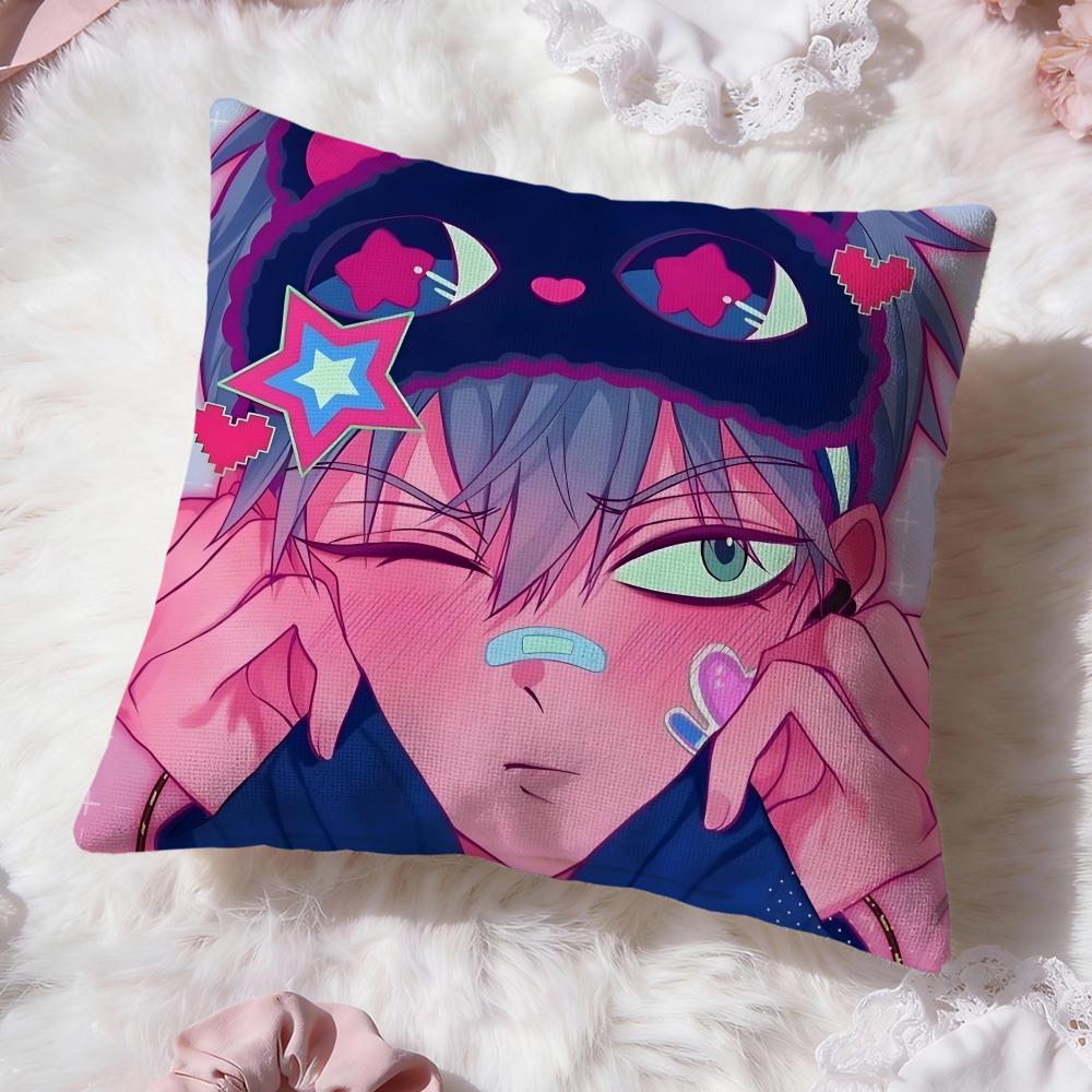 A-Alien Stage Anime Cushion Cover Premium Comfort Reversible Pillow Cove -Two In One Design For Any Room & Car Interior