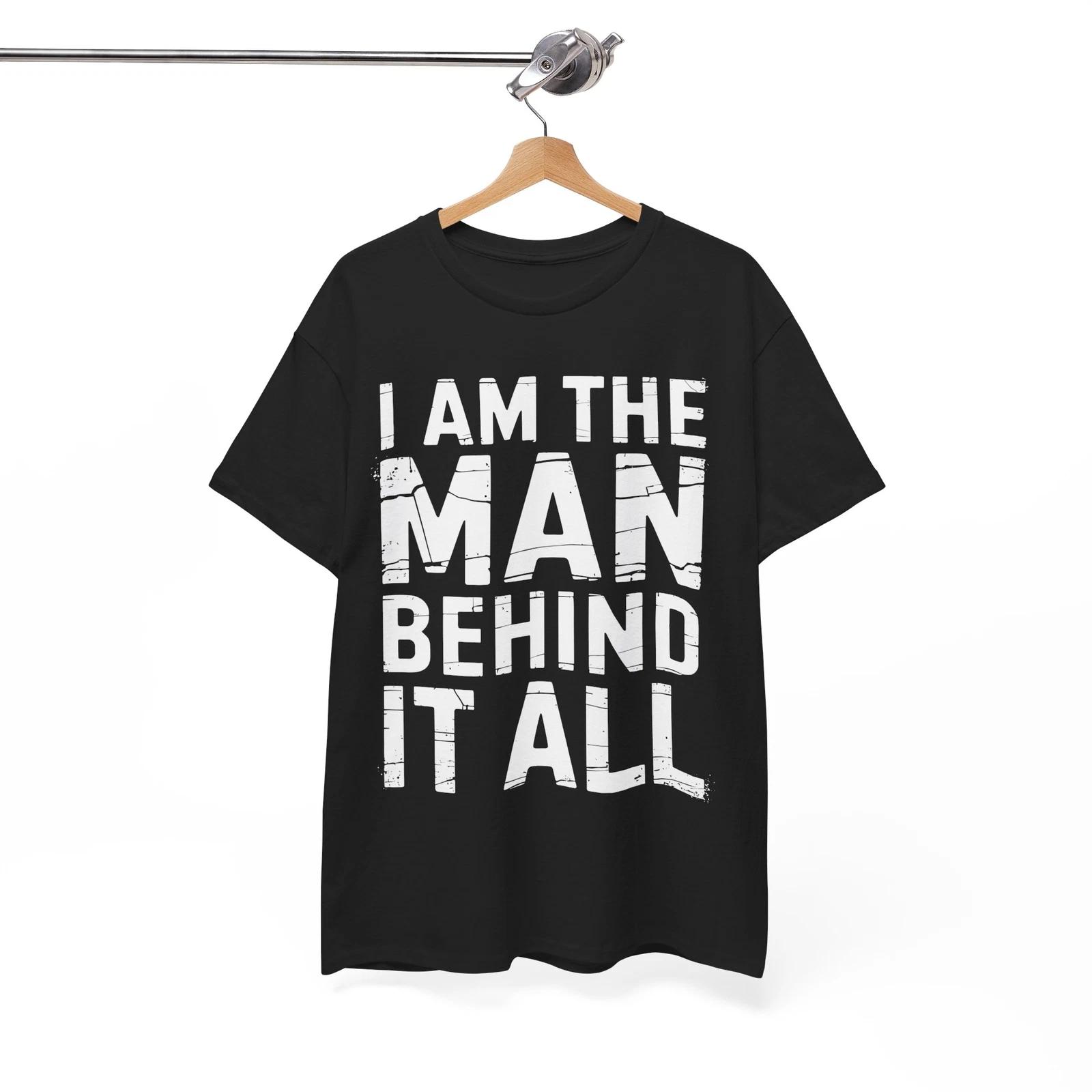Meme T-Shirt | Funny Internet Trend Tee | The Man Behind It All Shirt 2XL