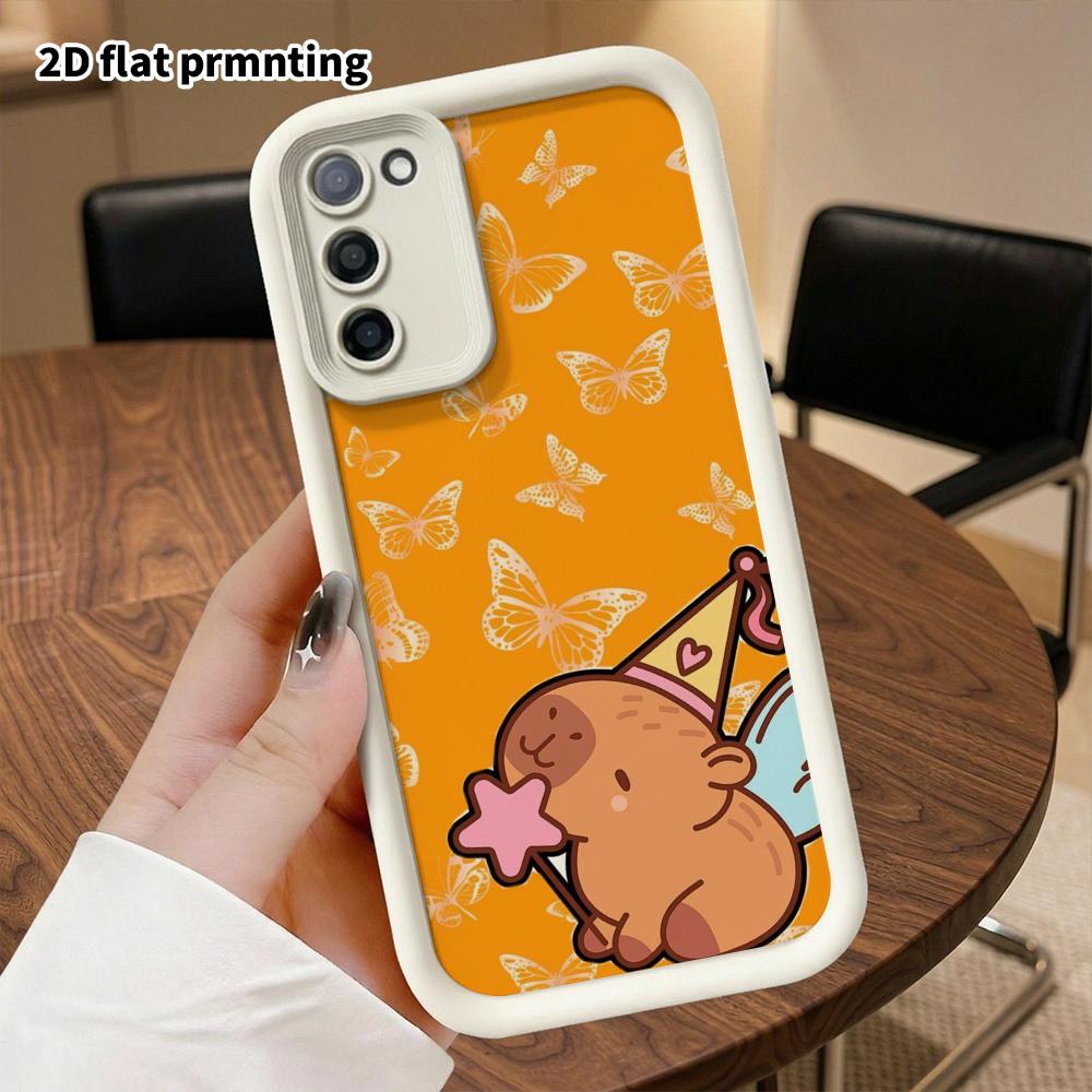 Phone Case: 2D Flat Samsung Galaxy A34 A35 M05 M06 S20 S22 S21 FE Plus 5G Layered Protective Case, Butterfly Pattern, Christmas and Halloween Gift