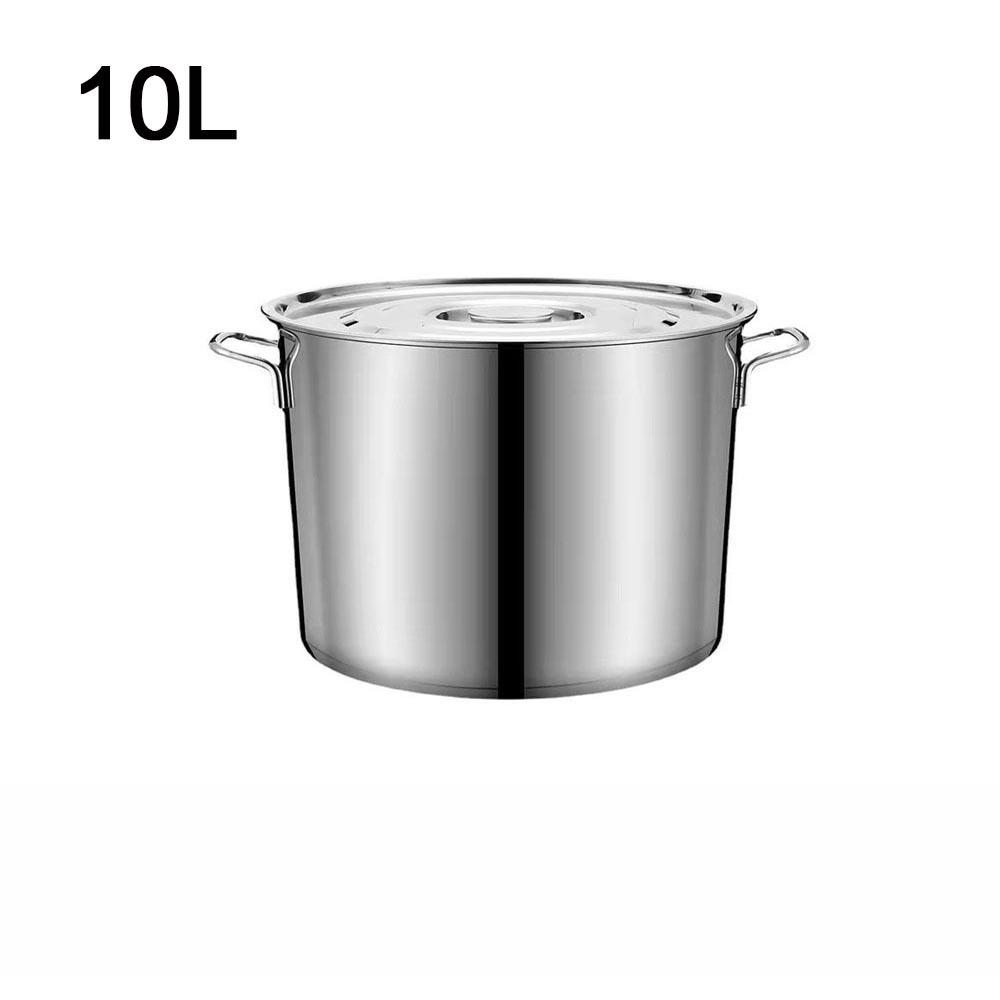 304 Edelstahl Eintopf Topf Großes Fassungsvermögen Öltank Neuer Kochtopf Restaurant