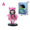 Plum Rain Series  Tanjiro Kamado Nezuko Anime Animation Figurine Creative Statue Model Ornament Surprise Present