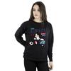 Disney Womens/Ladies Mickey Mouse Team Mickey Football Sweatshirt
