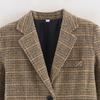 European and American Style, New Women's Clothing, Foreign Style, Fashionable, Casual Style, Thousand Bird Grid Blazer