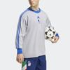 adidas Casual Striped Crew Neck Long Sleeve T-Shirt Men Tops Gray HT3473