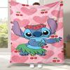 Coperta di Flanella Kawaii a Punto S, Coperta Morbida e Calda in Peluche per Casa, Camera da Letto, Letto, Divano, Campeggio, Picnic, regalo bambini