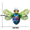 Bee Iron Wall Decor Art Ornament Yard Sculpture Artwork Metal Small Home