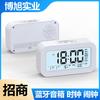 Clock LCD Lazy Sleepy Backlit Alarm Clock Silent Temperature Electronic Clock Digital Clock Gift Clock