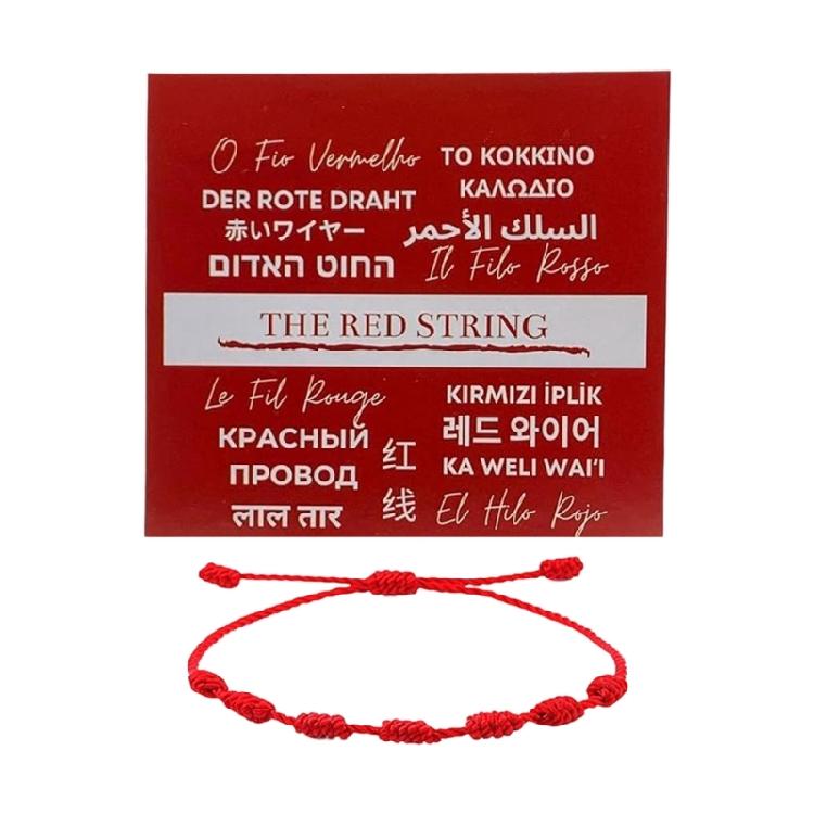 

Versatile Adjustable Lucky Red Rope Bracelet Lightweight Comfort Fit For Daily Use