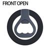 2 In 1 Magnetic Cell Phone Ring Holder Stand Bottle Opener Kickstand For MacSafe iPhone 15 14 13 12 Desktop Mobile Bracket Mount