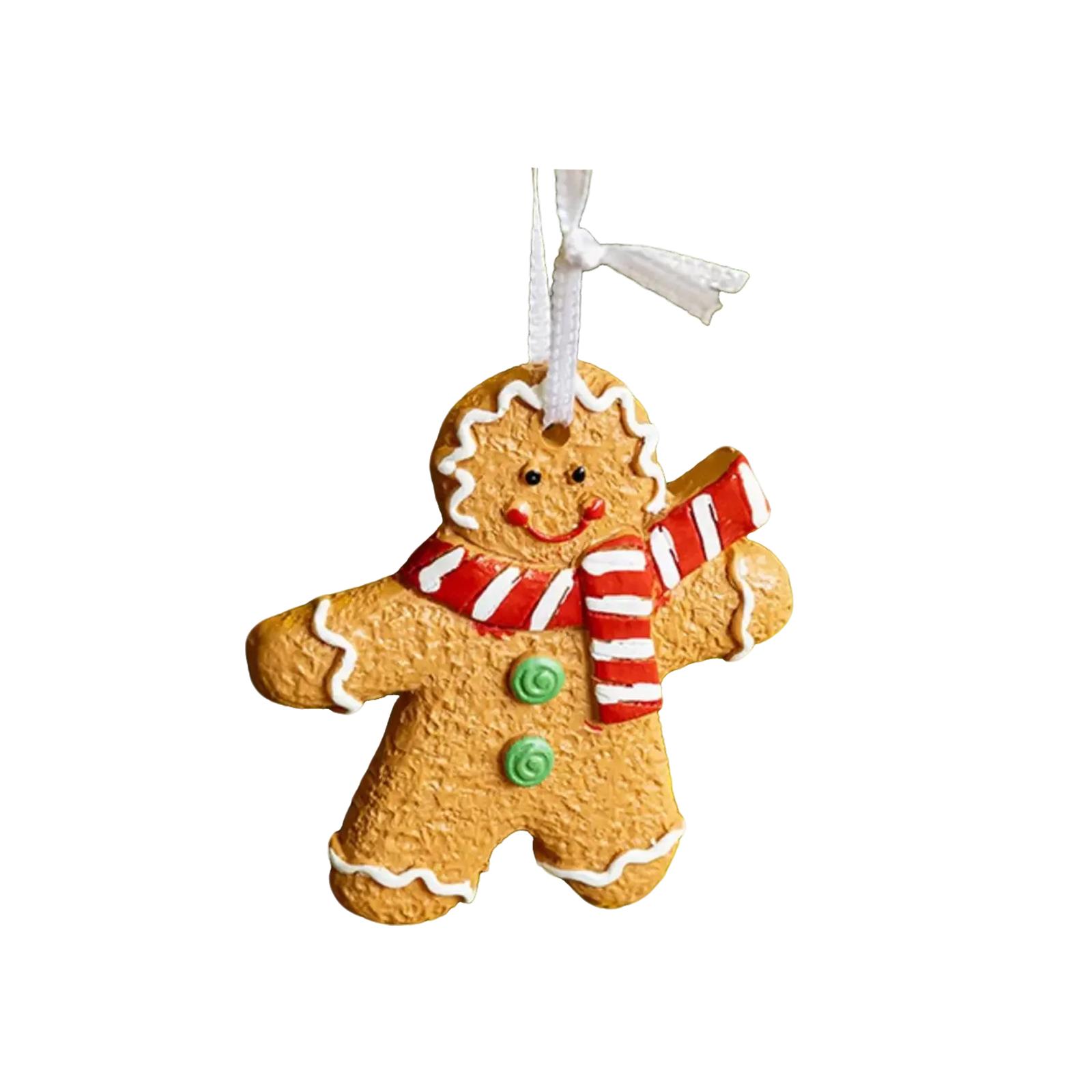 

3D смоляные украшения милые рождественские подвесные украшения со шнурками подвесные рождественские елочные фигурки кулон для рождественской домашней вечеринки праздничные декоративные One Size