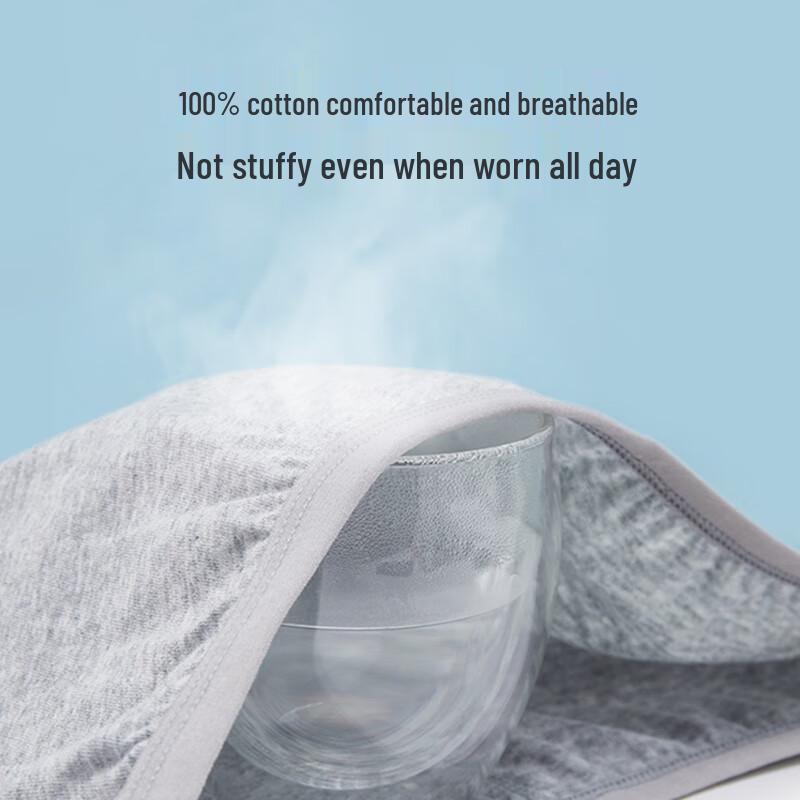 JD Sourced Men's Pure Cotton Disposable Briefs