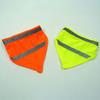 Drool Towel Dog Safety Scarf Triangle Breathable Puppy Visibility Bib Protective Bright Orange/Yellow Pet Fluorescent Clothes