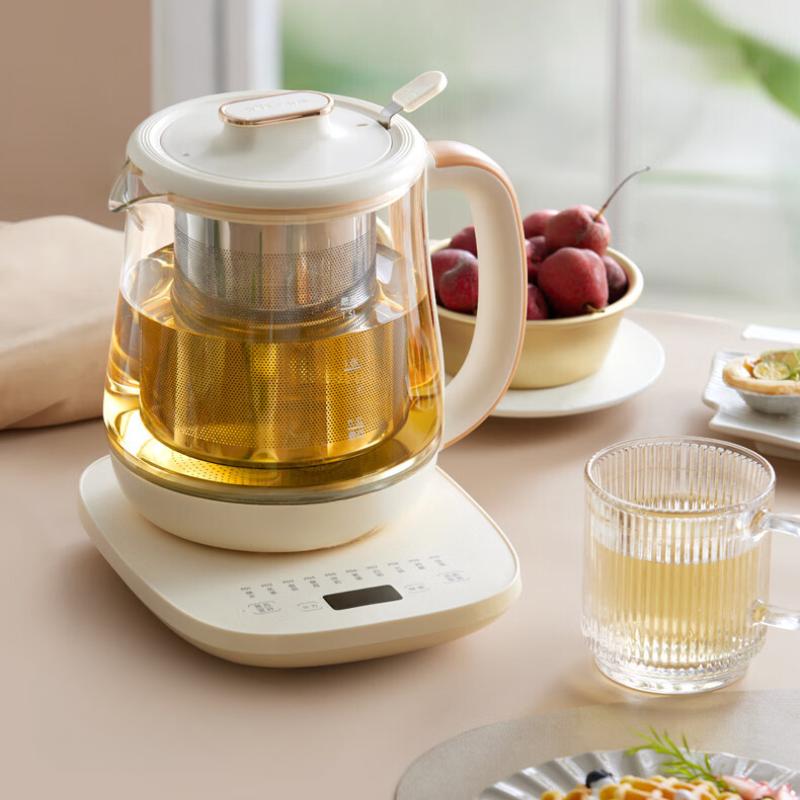 220V Home Office Health Pot Household Multi-functional Tea Maker 304 Stainless Steel Strainer Flower Teapot